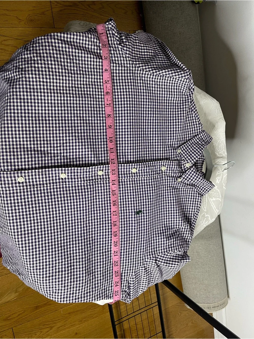 Polo by Ralph Lauren Purple Gingham Button-Down Shirt